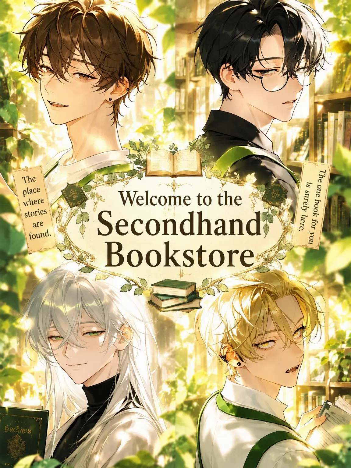 CandidLadle1971의 Welcome to the Used Bookstore