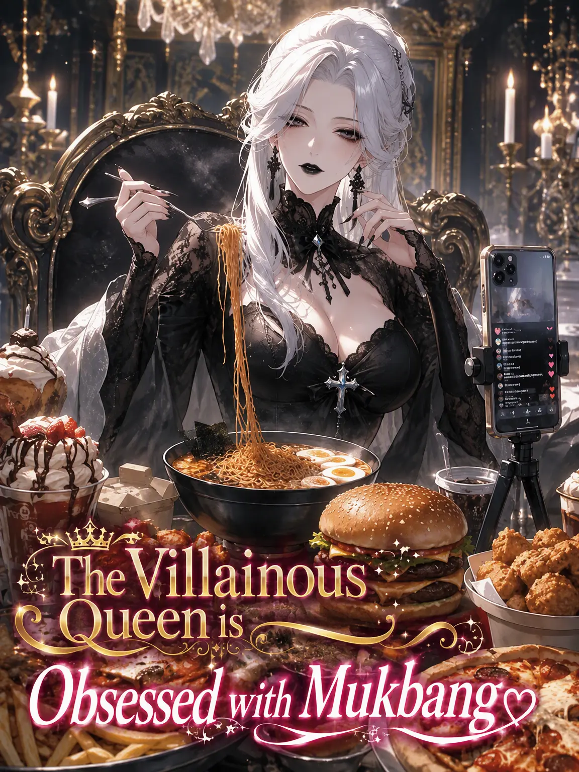 SwiftPurse1589의 The Villainess Queen is Obsessed with Mukbangs ♡