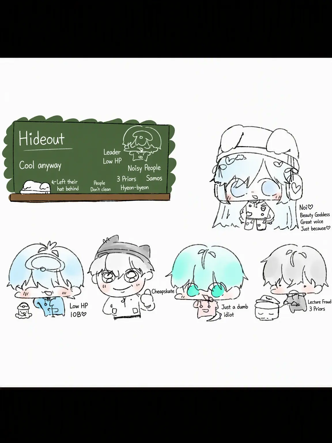 Iwantoscreamsobadly의 Team Hideout Aegyo Bet?