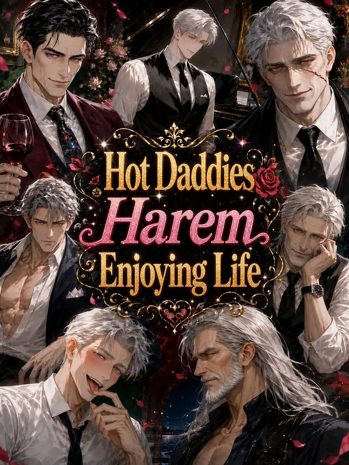 Strawberrytyan의 Living the DILF Harem Dream!