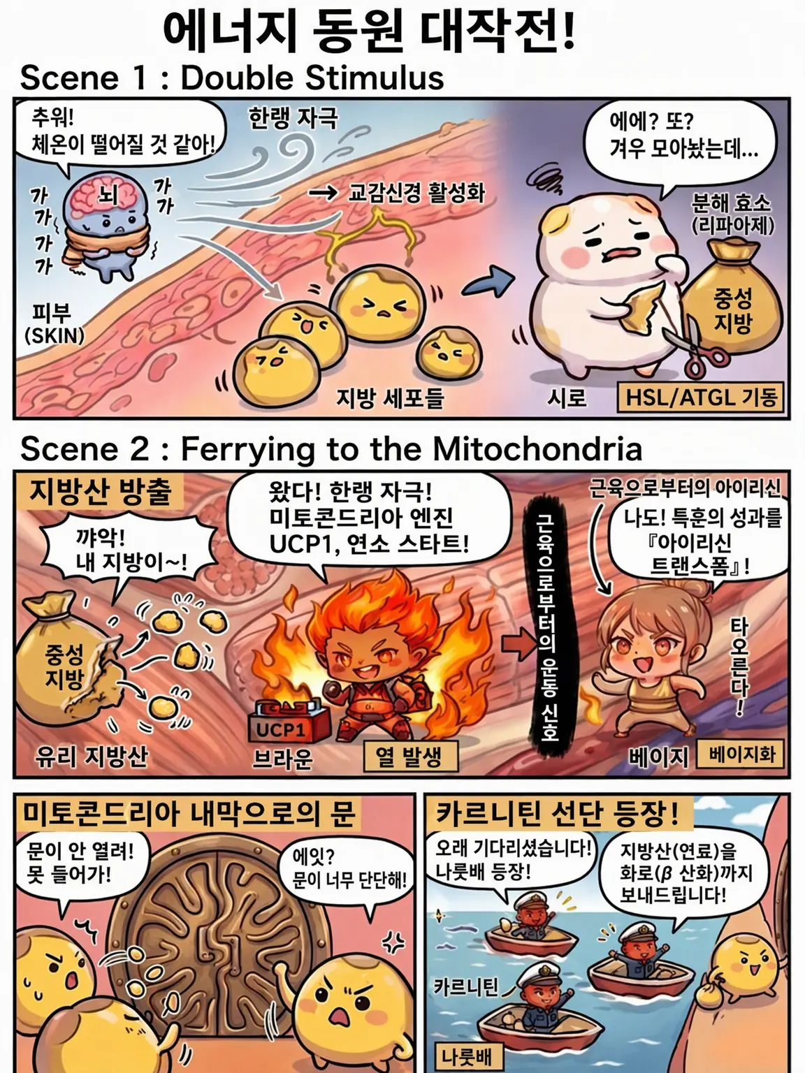 burahamu의 지방 세포들의 일상?