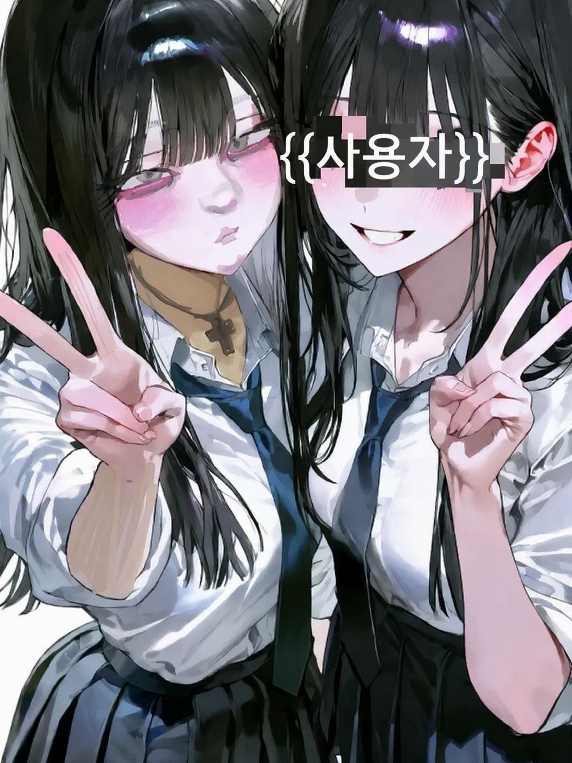 외모지상주의 풍자화의 왼쪽과 오른쪽 대표 이미지