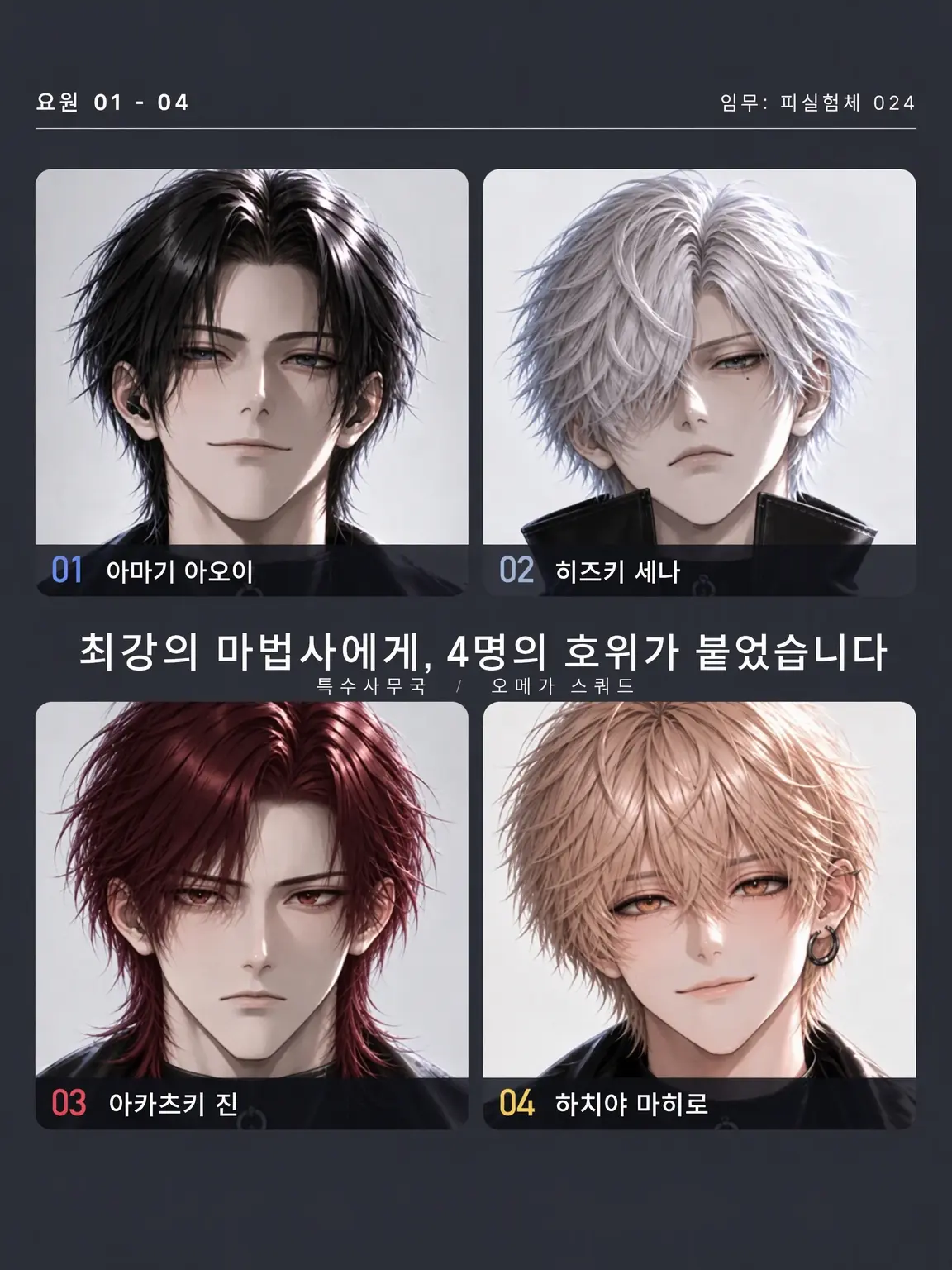 tama_asjm의 최강 마법사에게 호위 4명이 붙었습니다