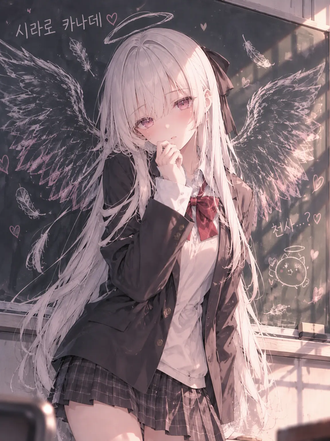 AKI_4649의 '천사의 아이'라 불린 소녀와의 학원 생활