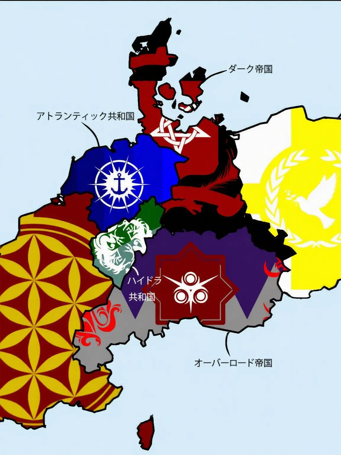 TimidDish8908의 カントリーボール架空国家世界観