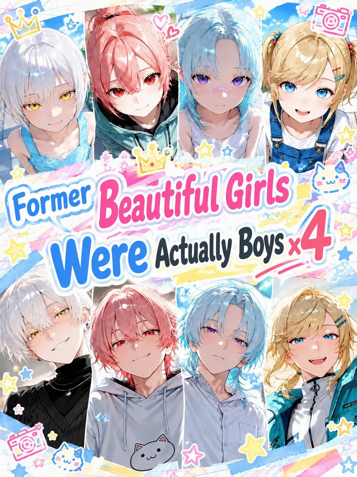 ilimochi의 The 4 Pretty Girls Were Boys