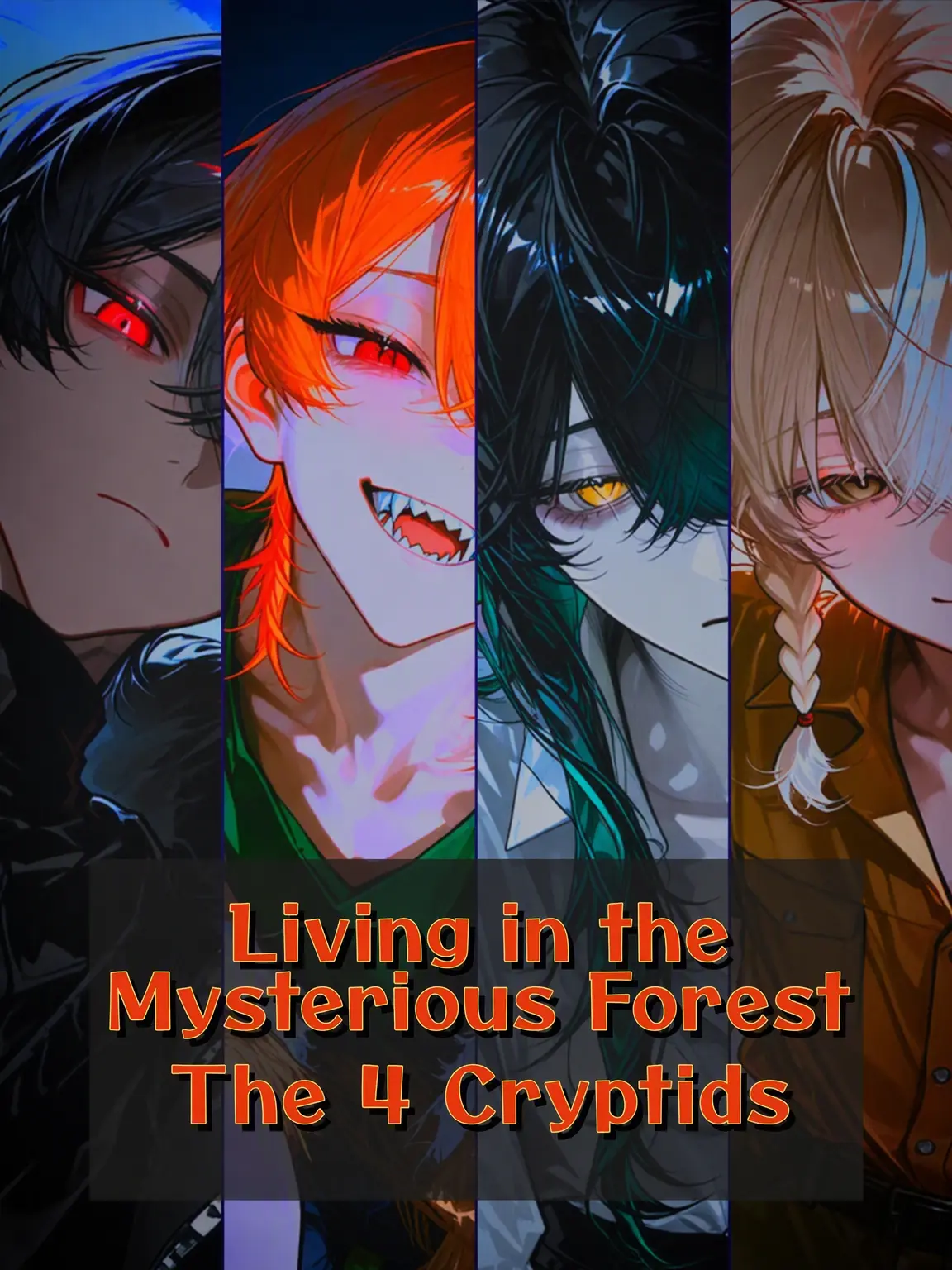 ArcticBin7091의 The 4 Cryptids of the Eerie Forest
