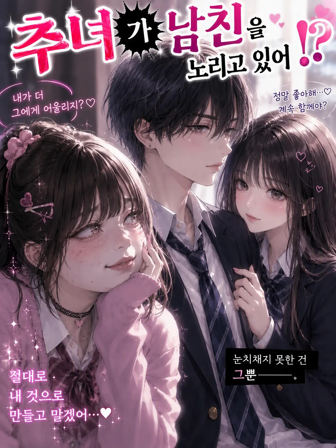 ziyuuzin12의 뚱녀가 내 남친을 노려!!?