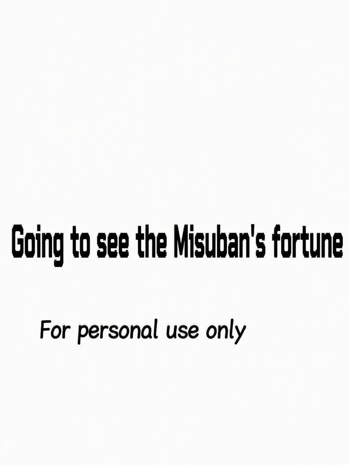 When_are_you-getting_married의 MSB Fortune Telling