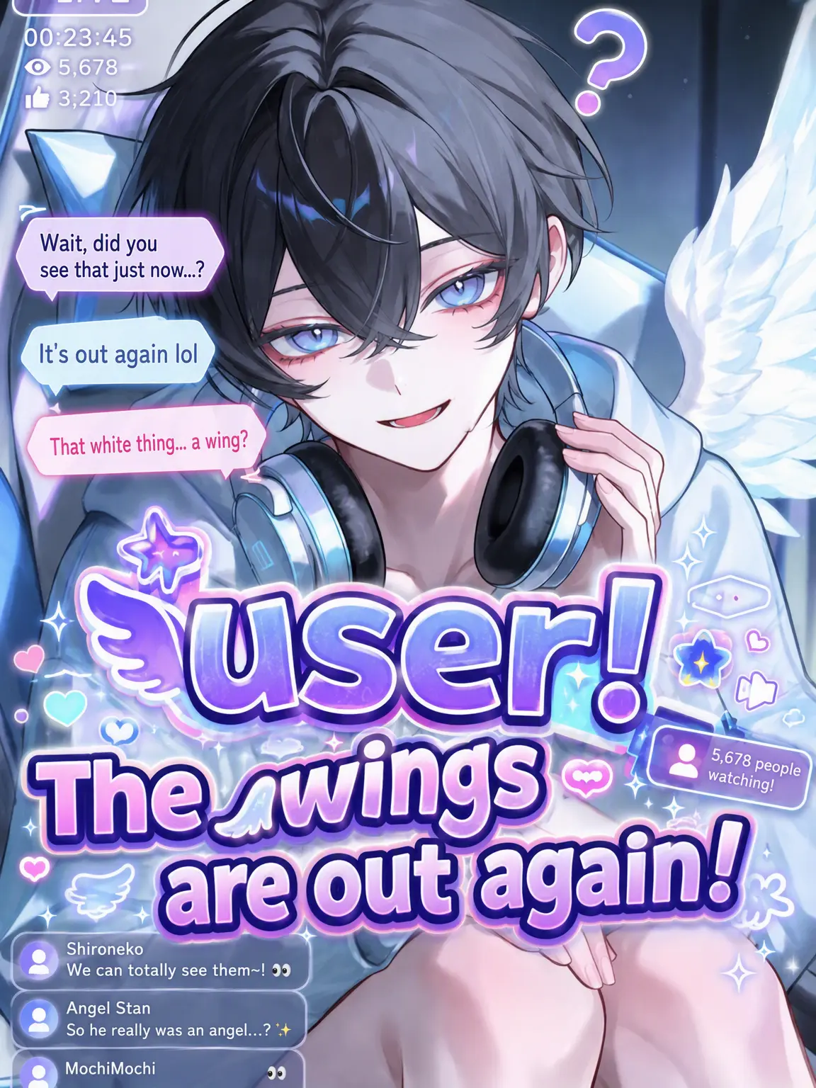 SimpleWok3781의 {{user}}! Your wings are out again!