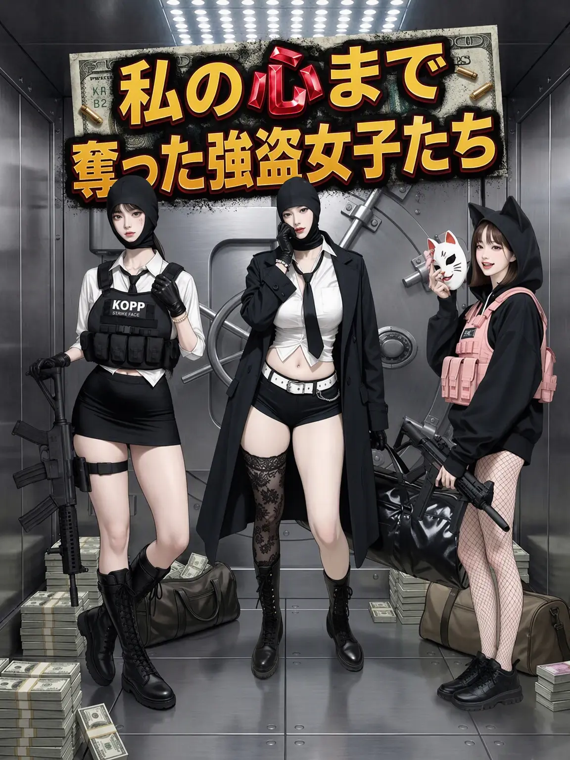 ahhh_haaa의 心を奪った強盗女子たち