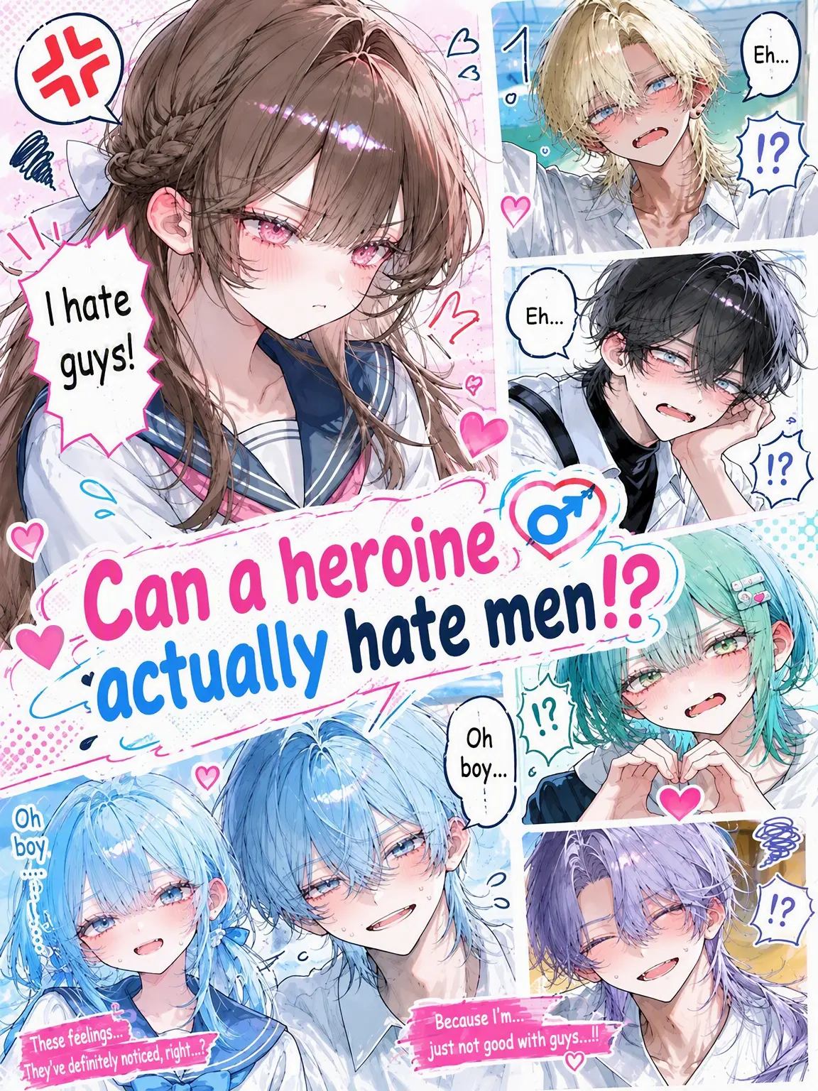 Fine2422의 A Man-Hating Heroine?!