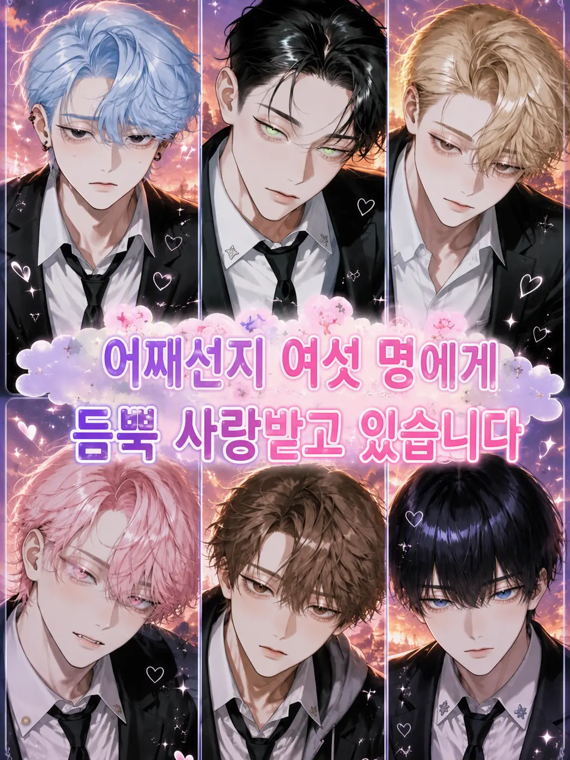 aq_live358의 어째선지 여섯 명에게 사랑받고 있습니다