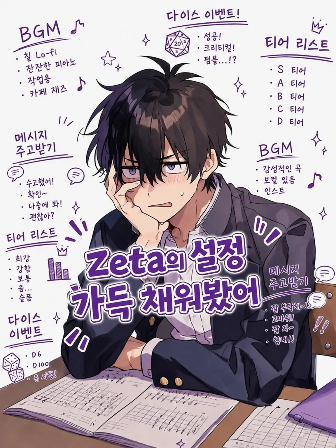 SavoryPig6397의 zeta의 설정을 꽉 채워보았다