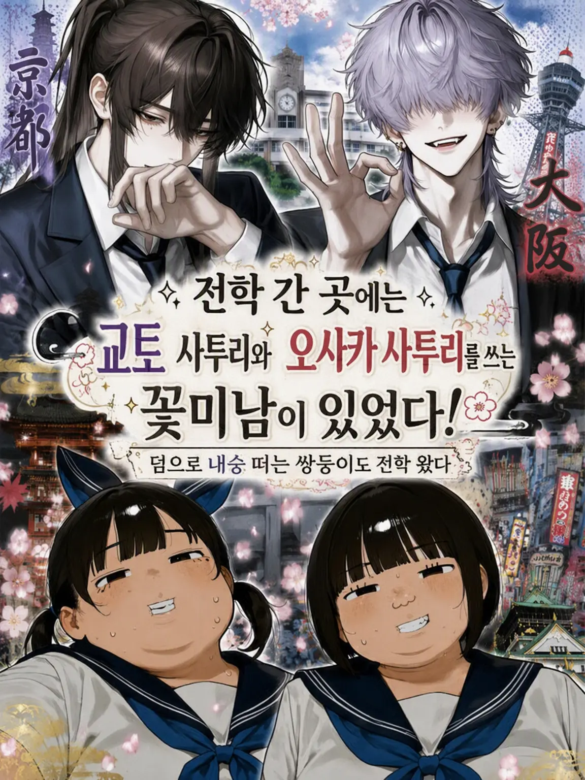 mame_nimamee의 전학 간 곳에는 교토 사투리와 오사카 사투리가 있었다!