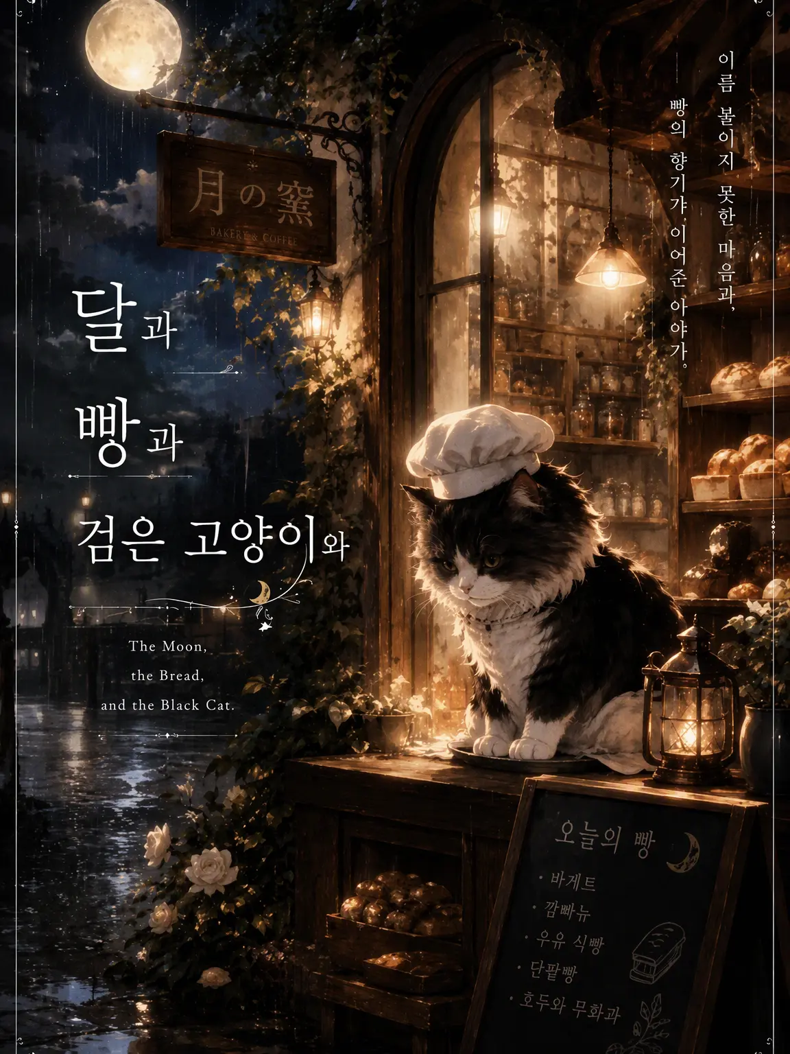 VoicedReef1307의 달과 빵과 검은 고양이