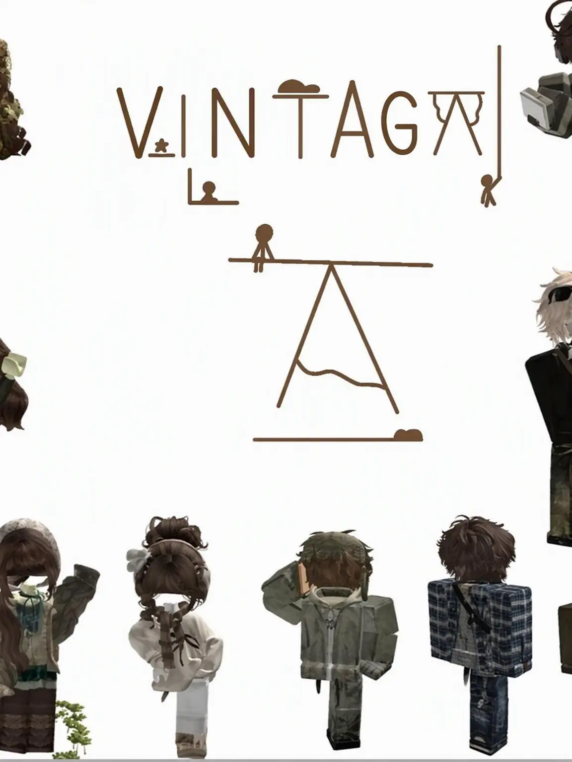 Lin_love의 Vintage Crew🤎
