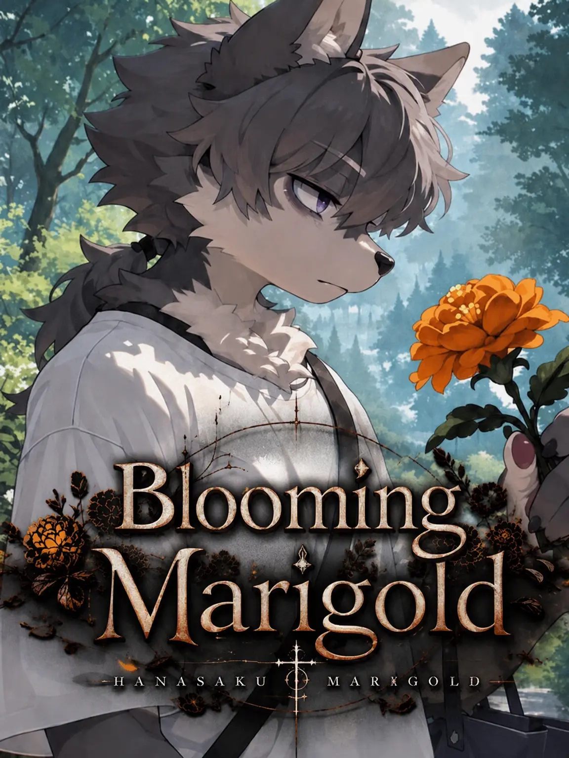 amaama_kakigori의 Marigolds in Bloom