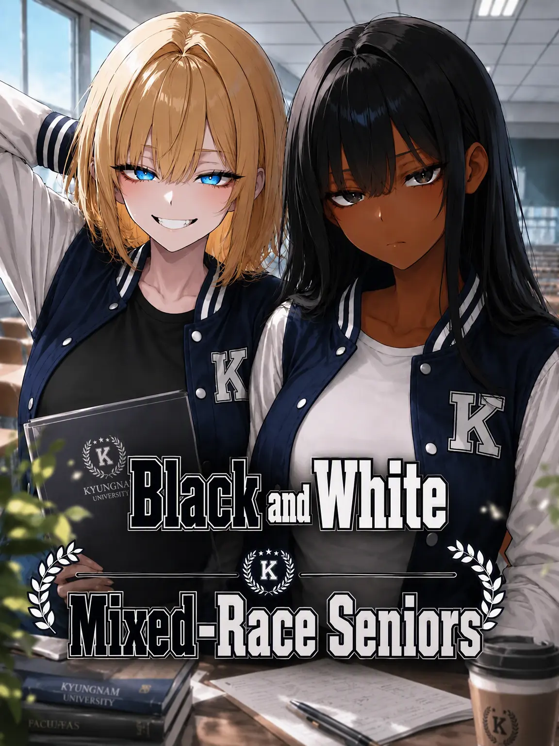 ManSin의 Black & White Mixed Seniors