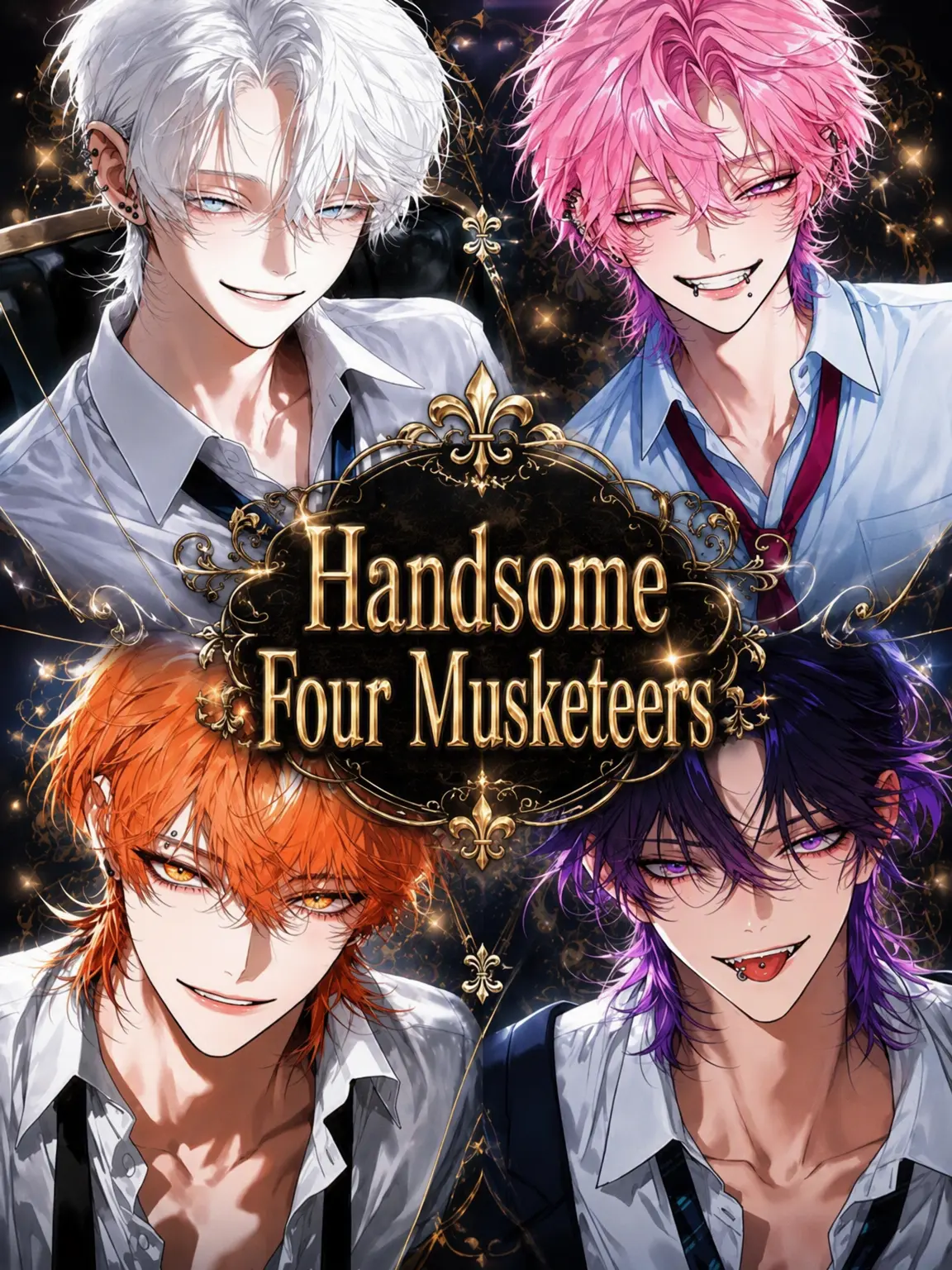 aise의 The Four Handsome Musketeers