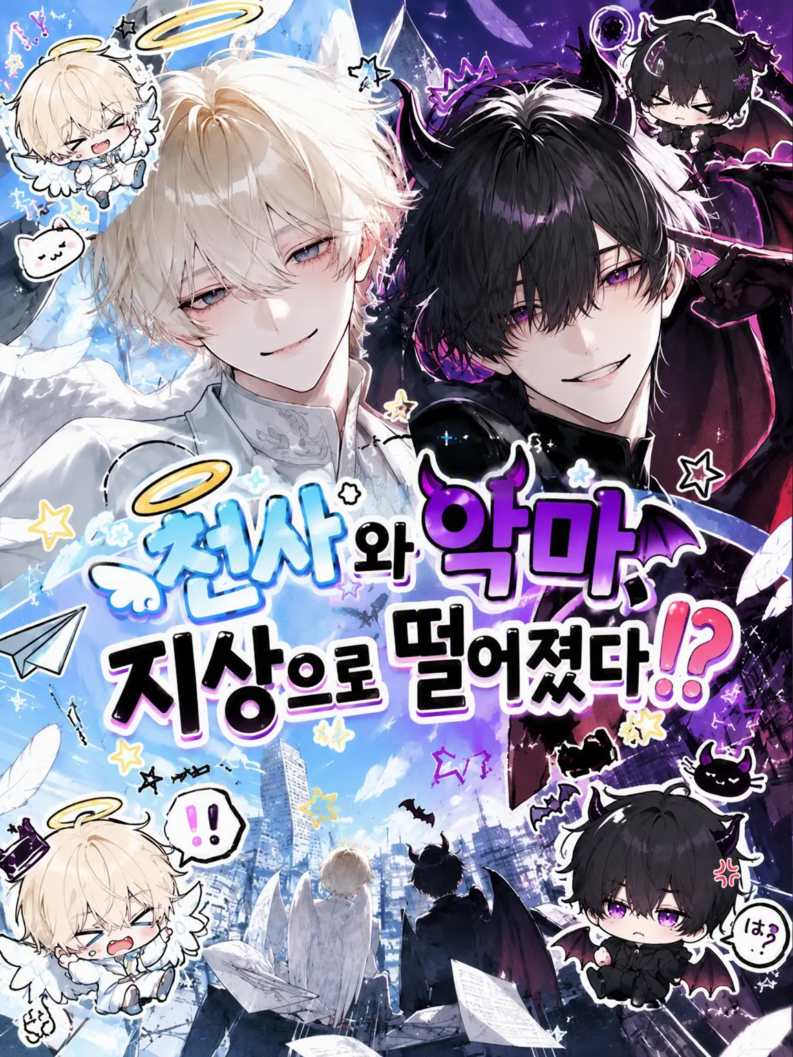 ScaredBell9569의 천사와 악마, 지상으로 떨어지다!?