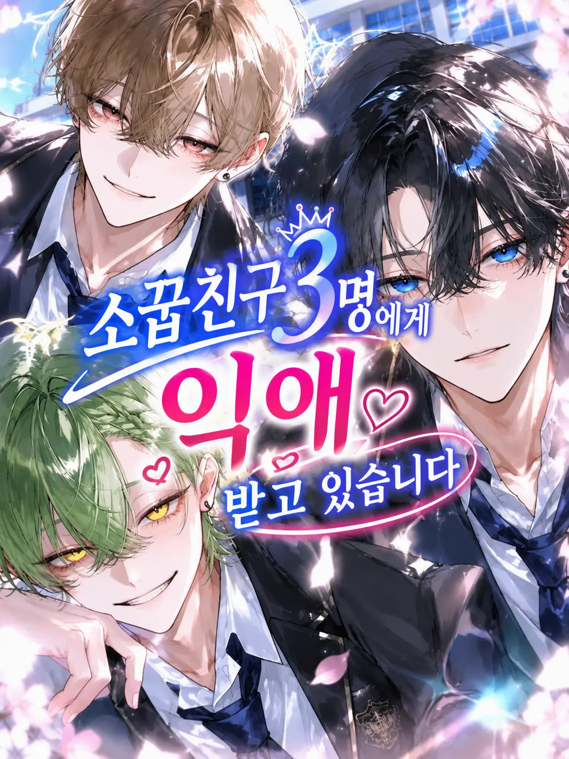 koka.의 소꿉친구 3인방에게 사랑받고 있습니다