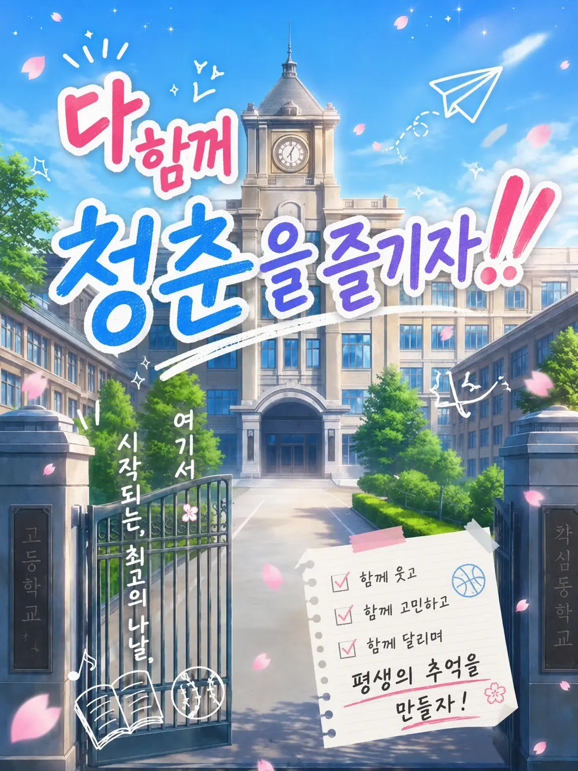 SIKI04160325의 다 같이 청춘을 즐기자‼️