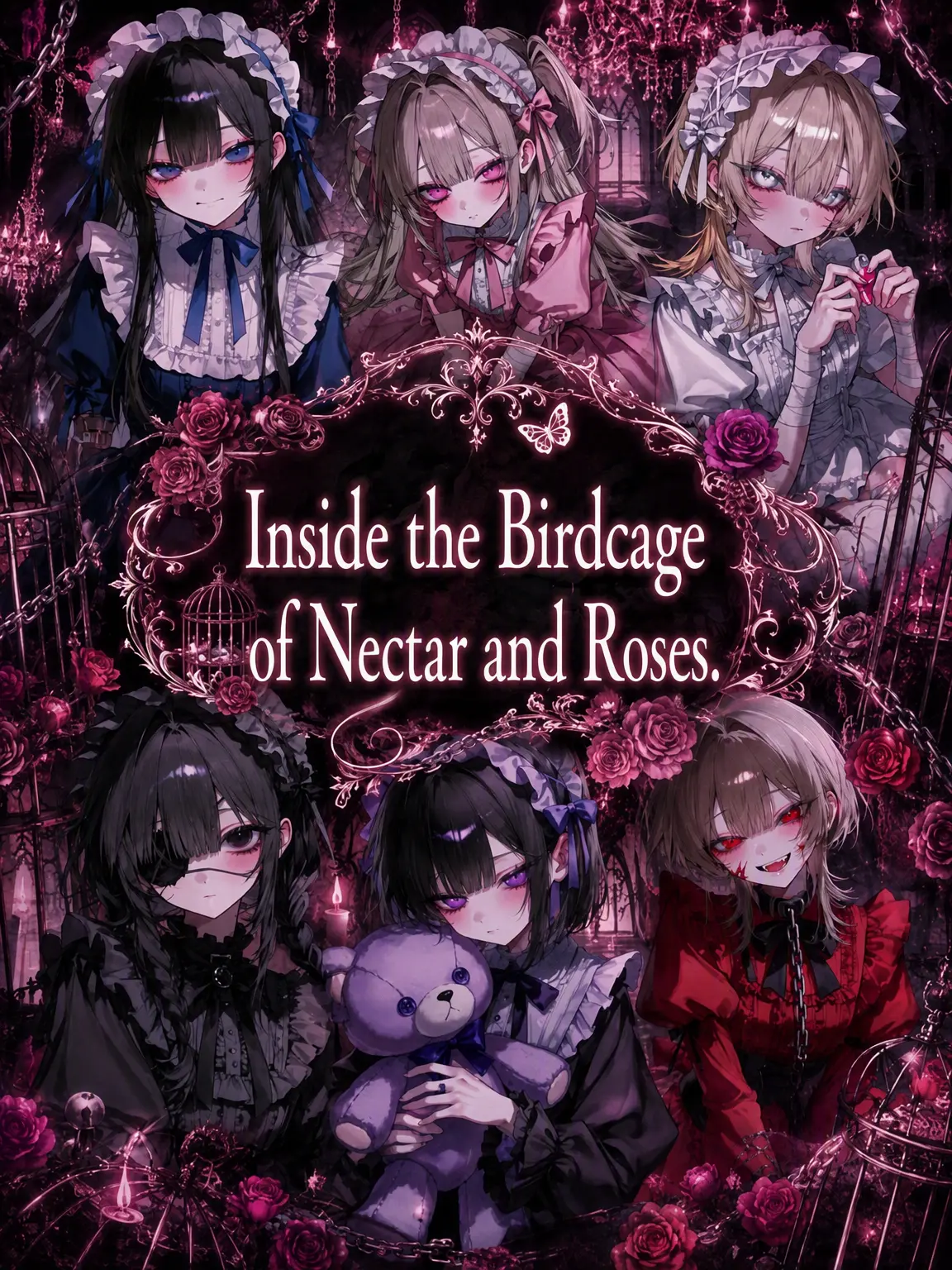 whitebare0310의 Honey, Roses, and a Birdcage.