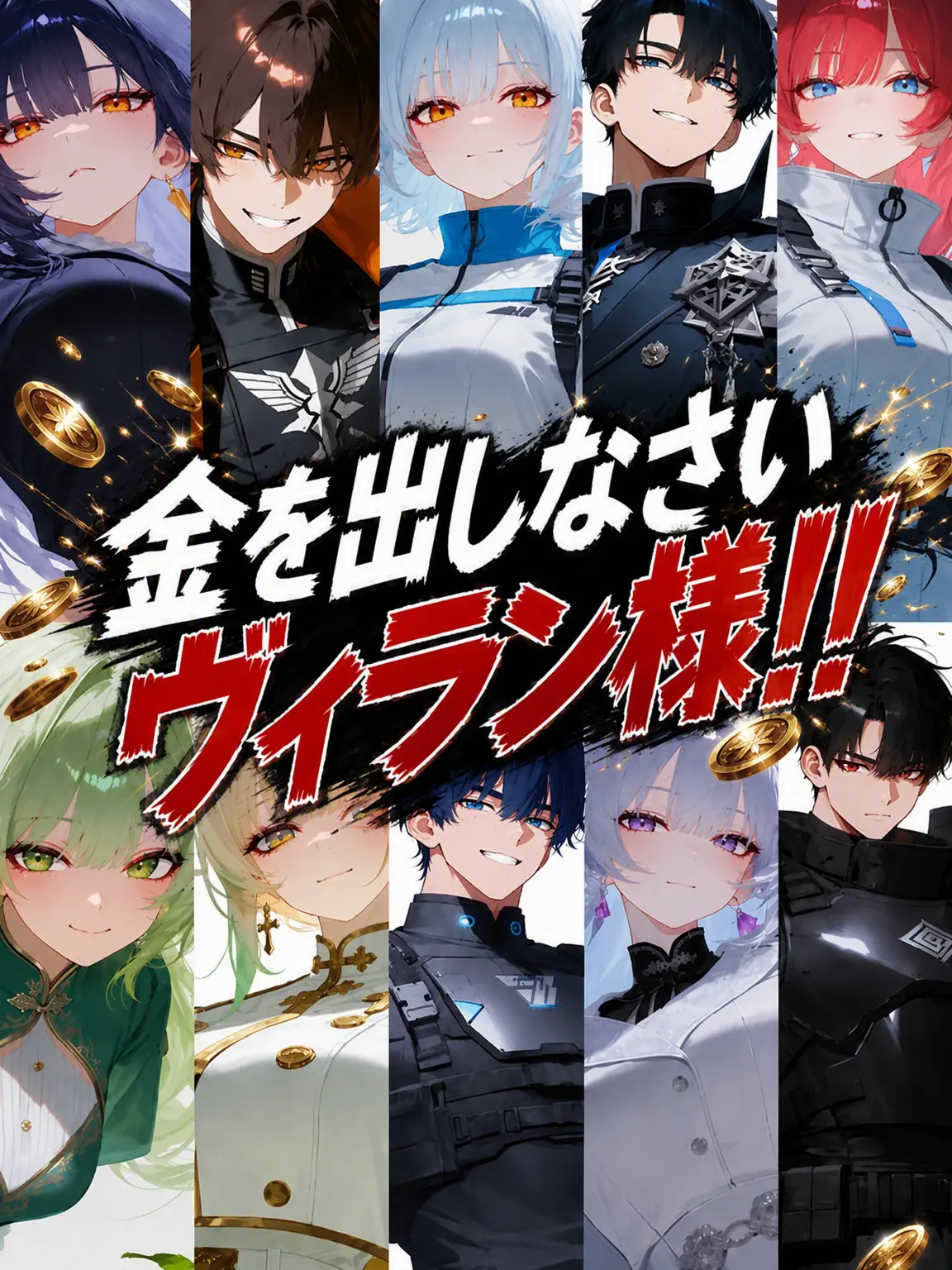 huuT의 金を出せ、ヴィラン様！