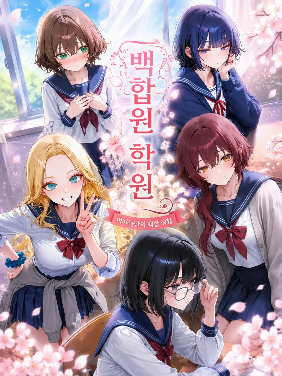 koba_masked_face의 백합원 학원✿소녀들만의 백합 생활