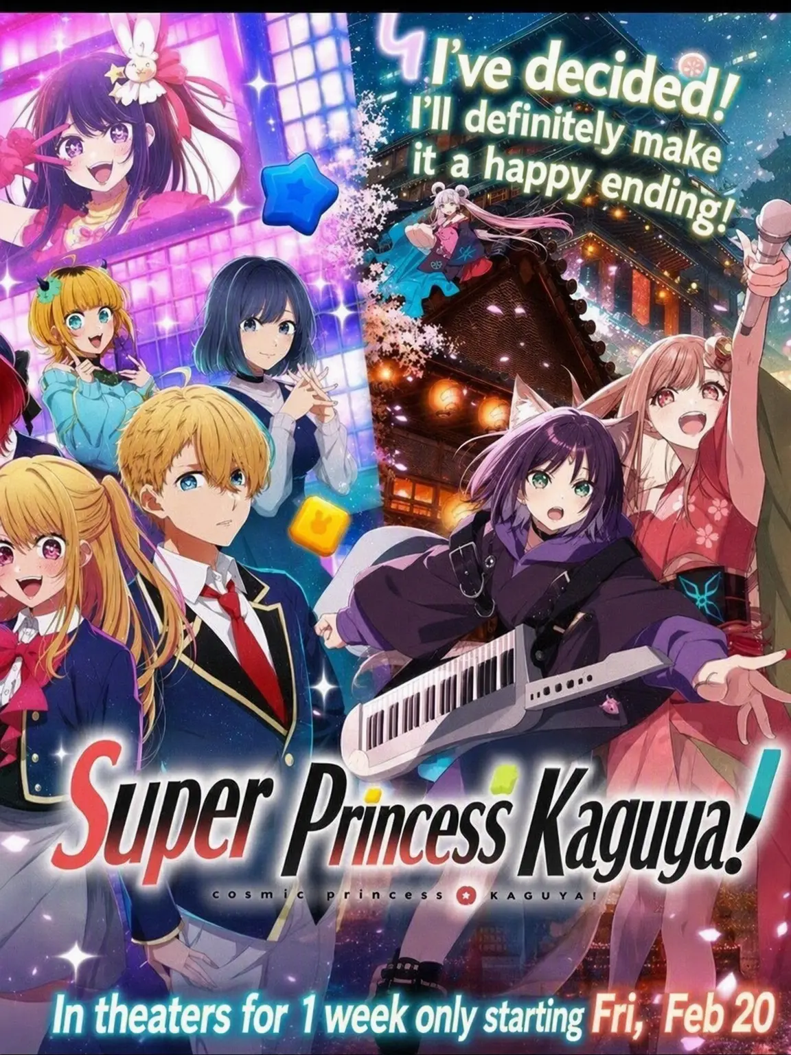 LameLaser3506의 Oshi no Ko x Super Kaguya-hime: School AU