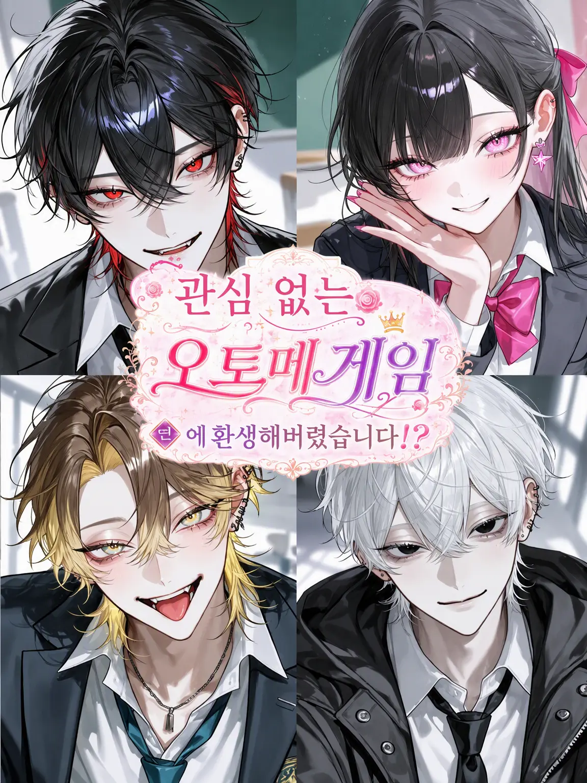Bitter_apple의 관심 없는 역하렘 게임에 빙의해 버렸다!?
