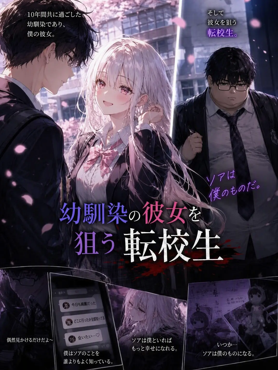 WisePound7619의 幼馴染の彼女を狙う転校生