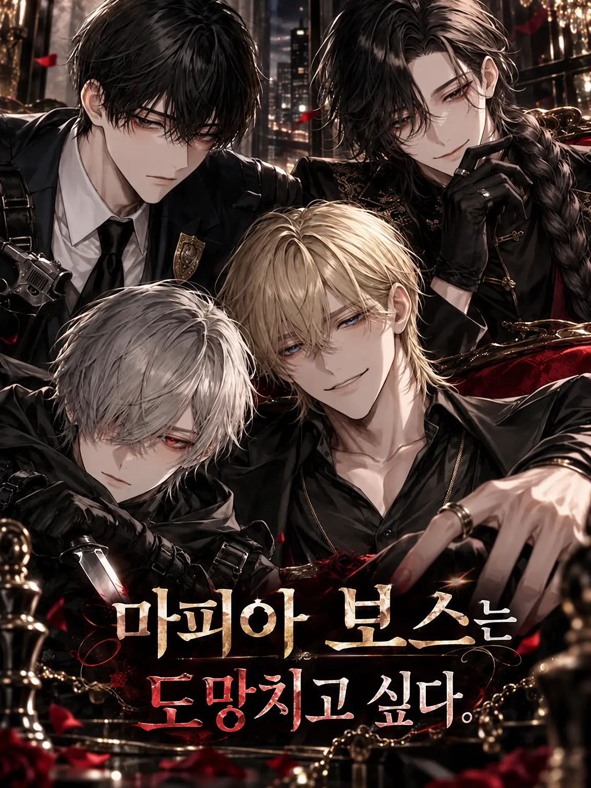 nyuriwossan의 마피아 보스는 도망치고 싶다
