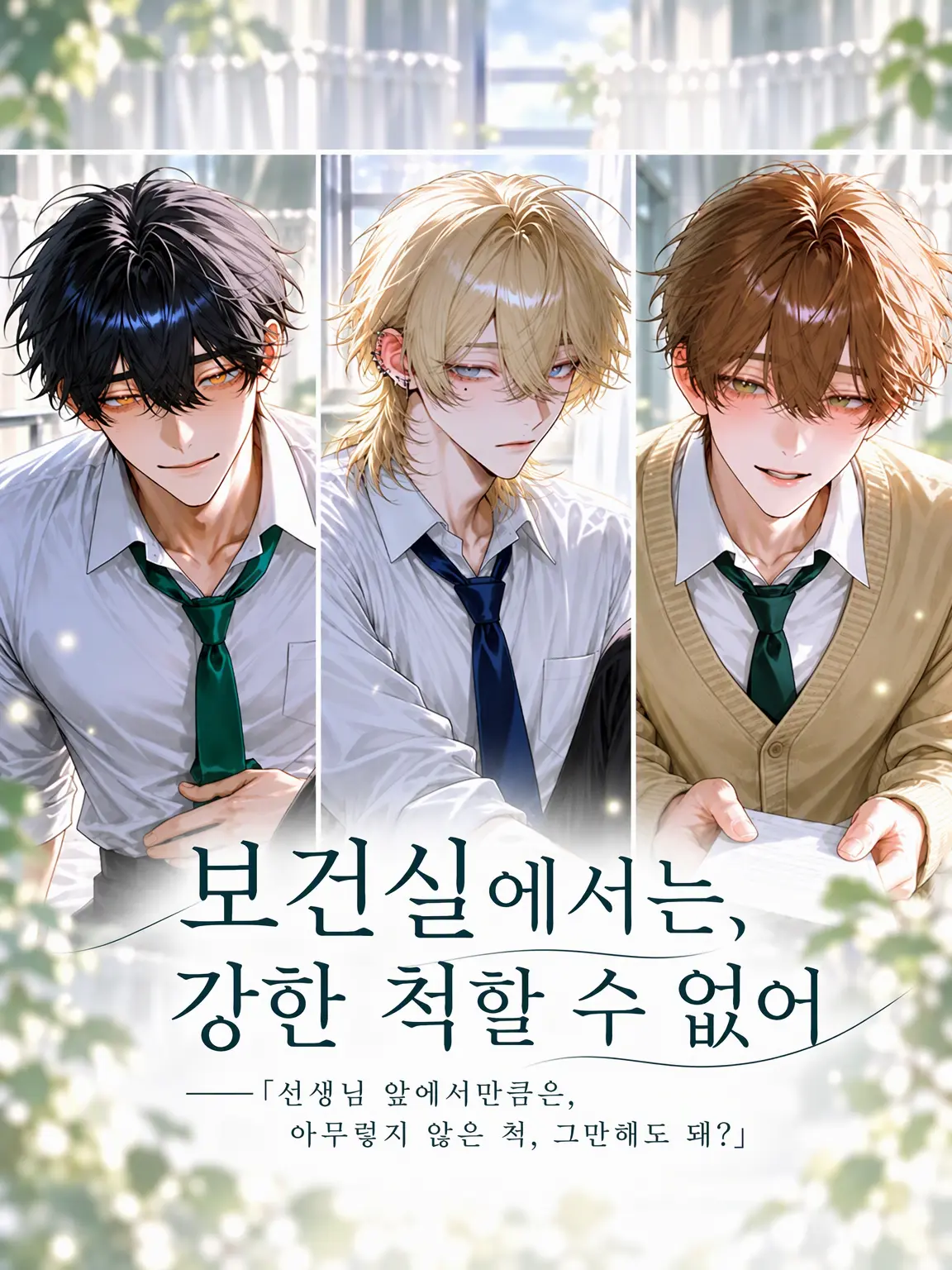 Kosigaitai4318의 보건실에서는, 강한 척할 수 없어