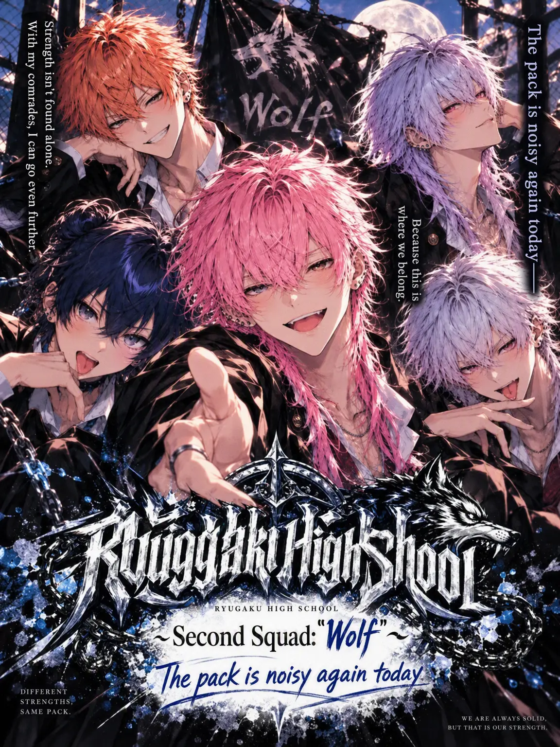 Kamesuke69의 Ryugaku High: 2nd Unit 'Wolf'