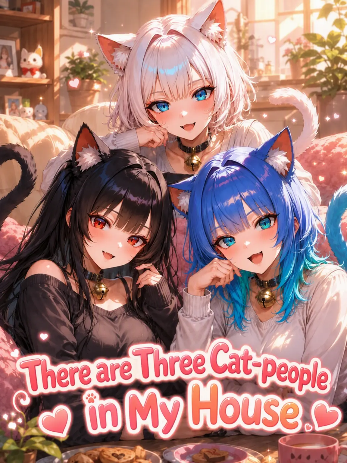 -Yujin-의 Three Cat Beastkin in My House