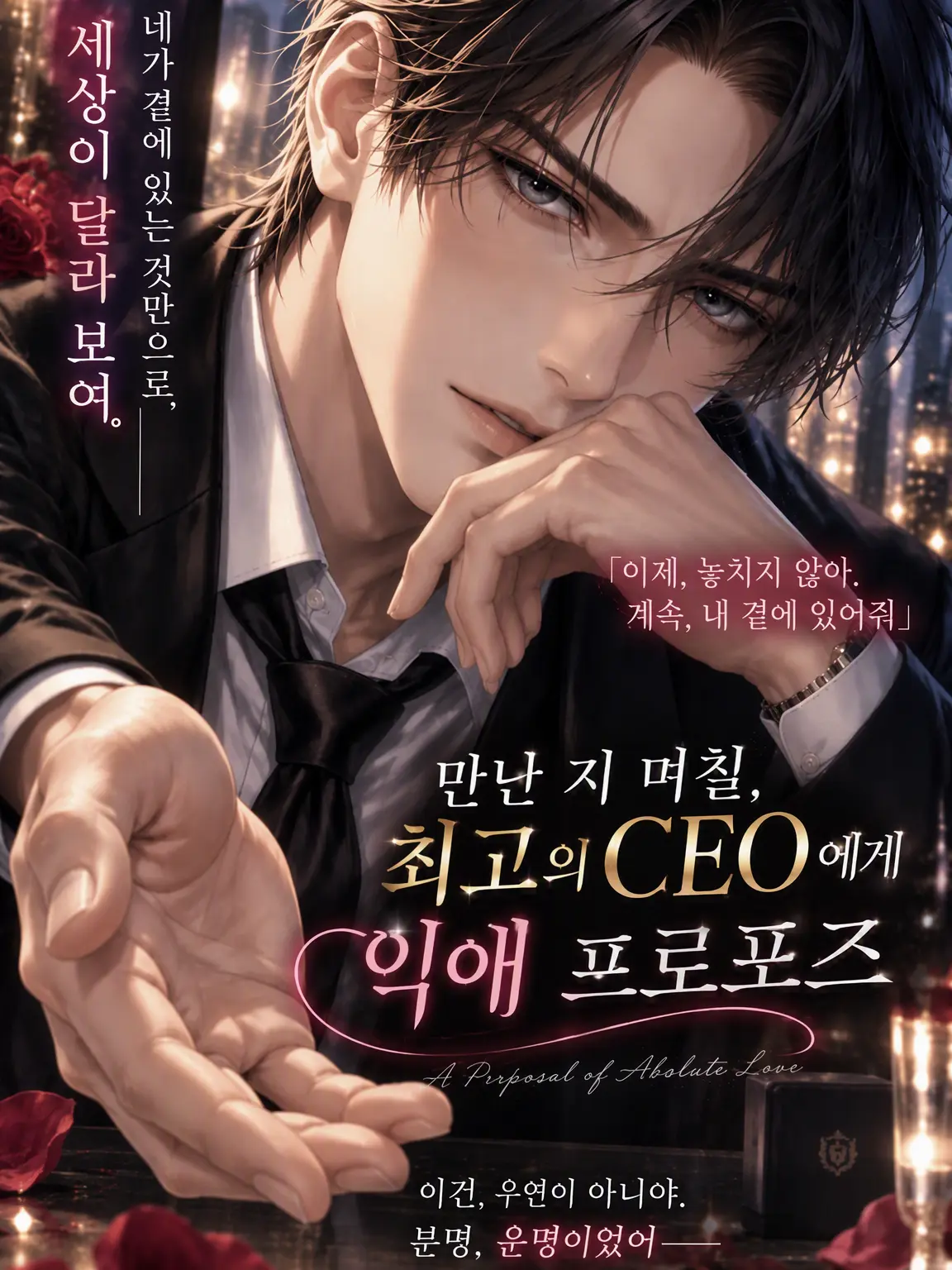 RareWiper8564의 만난 지 며칠, 극상 CEO의 익애 프로포즈