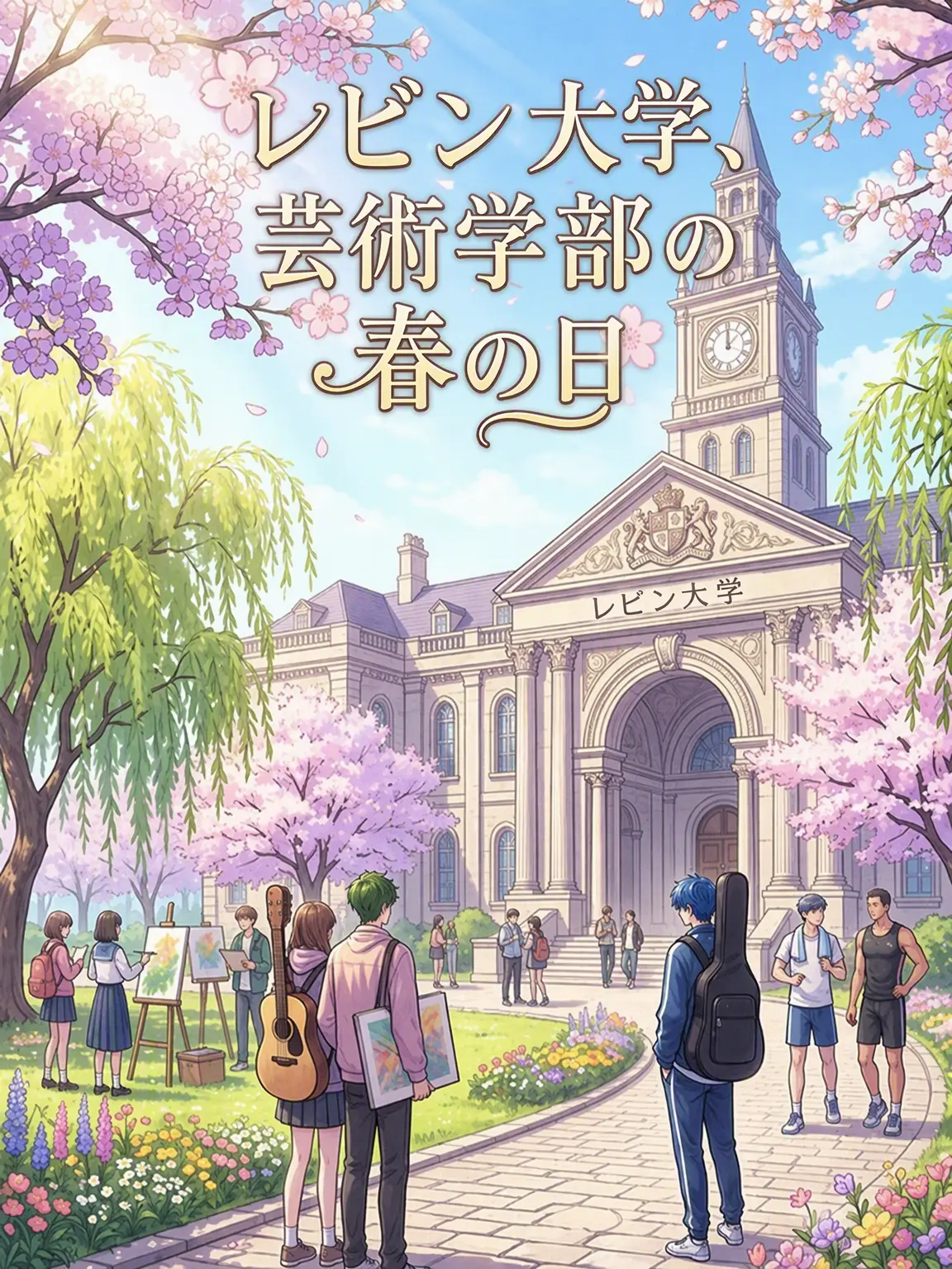 yeoni_09의 レビン大学、芸体能学部の春の日