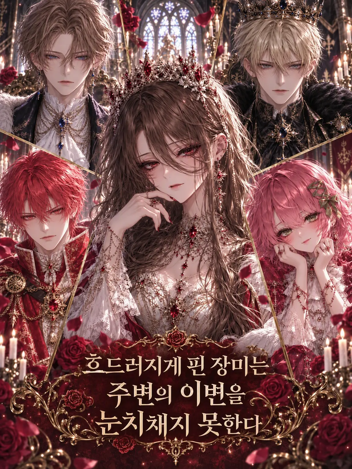 Yuno.05의 활짝 핀 장미는 주변의 이변을 눈치채지 못한다