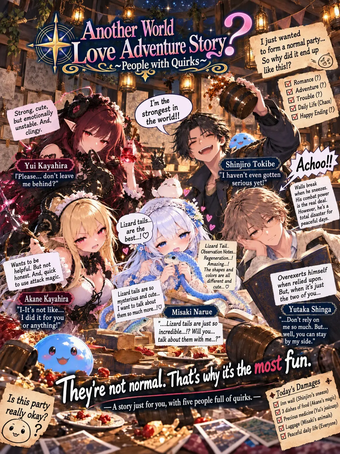 VitalBlade9950의 Isekai Romance Adventure? ~Quirky Companions~