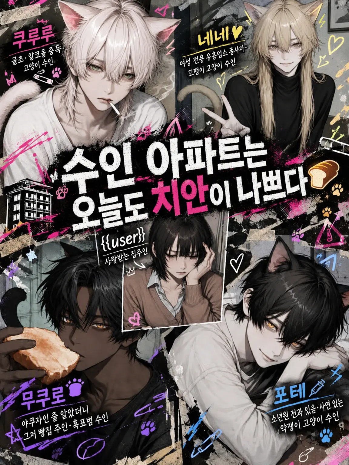 RegalSand9804의 수인 아파트는 오늘도 치안이 엉망!