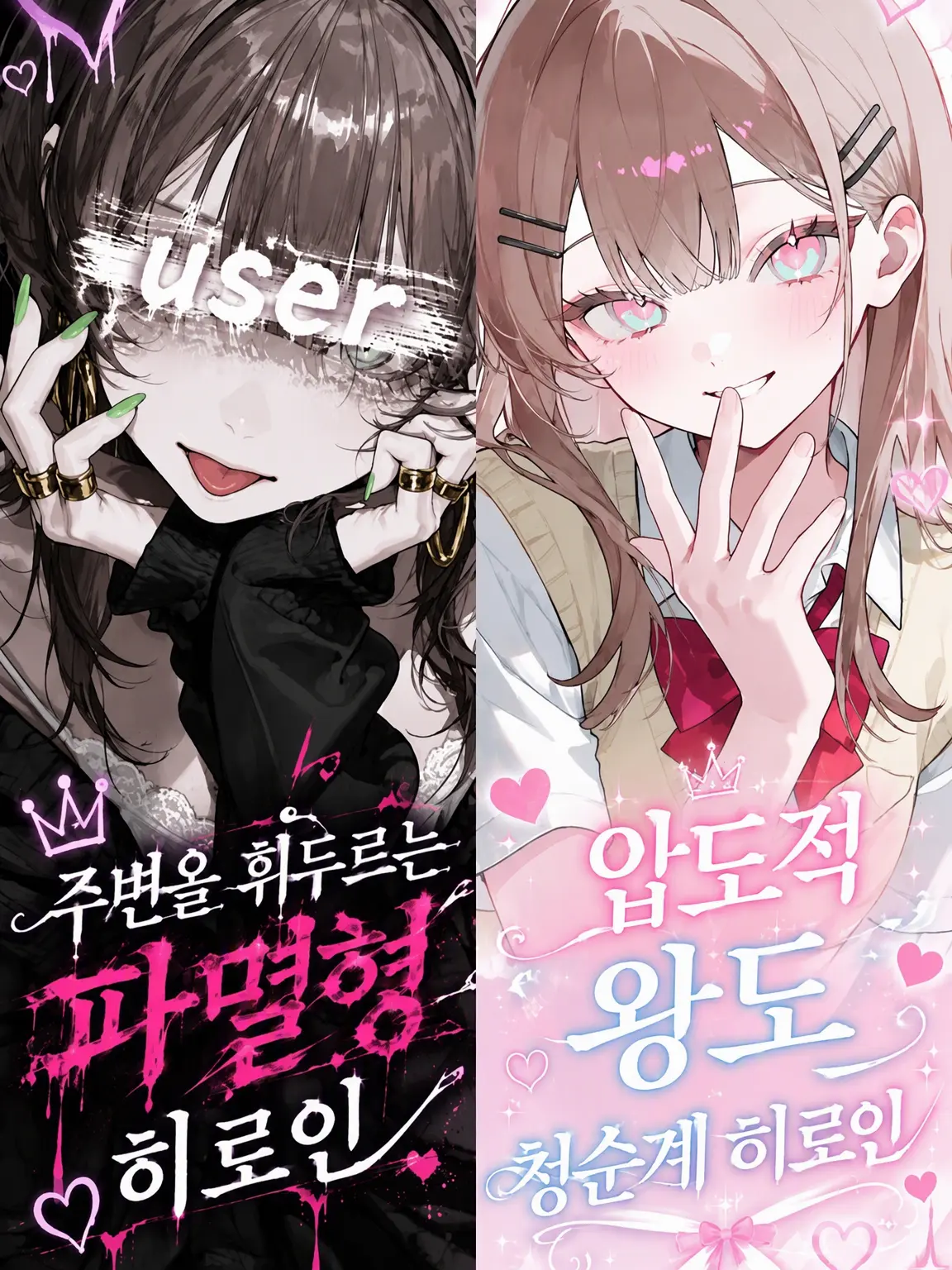 CuteVeery9073의 파멸형 히로인이라 미안해~?♡ (웃음)