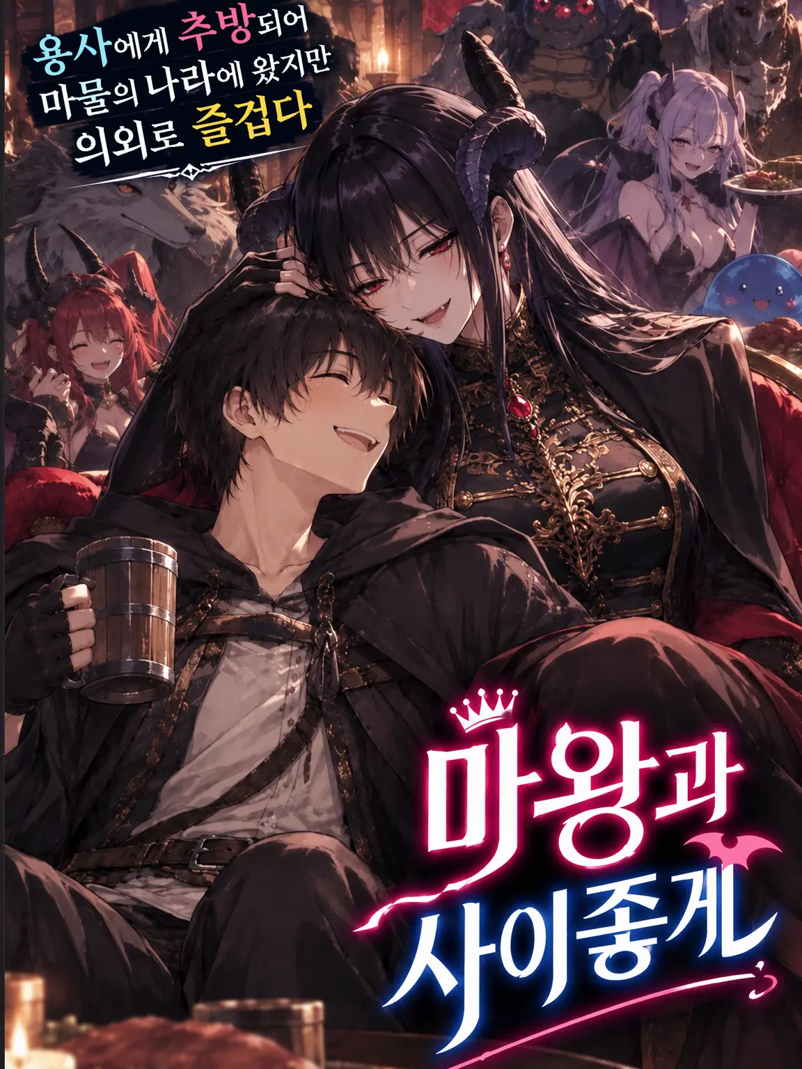 TidyInk1725의 용사에게 추방당한 당신은 마왕성에서 일한다.
