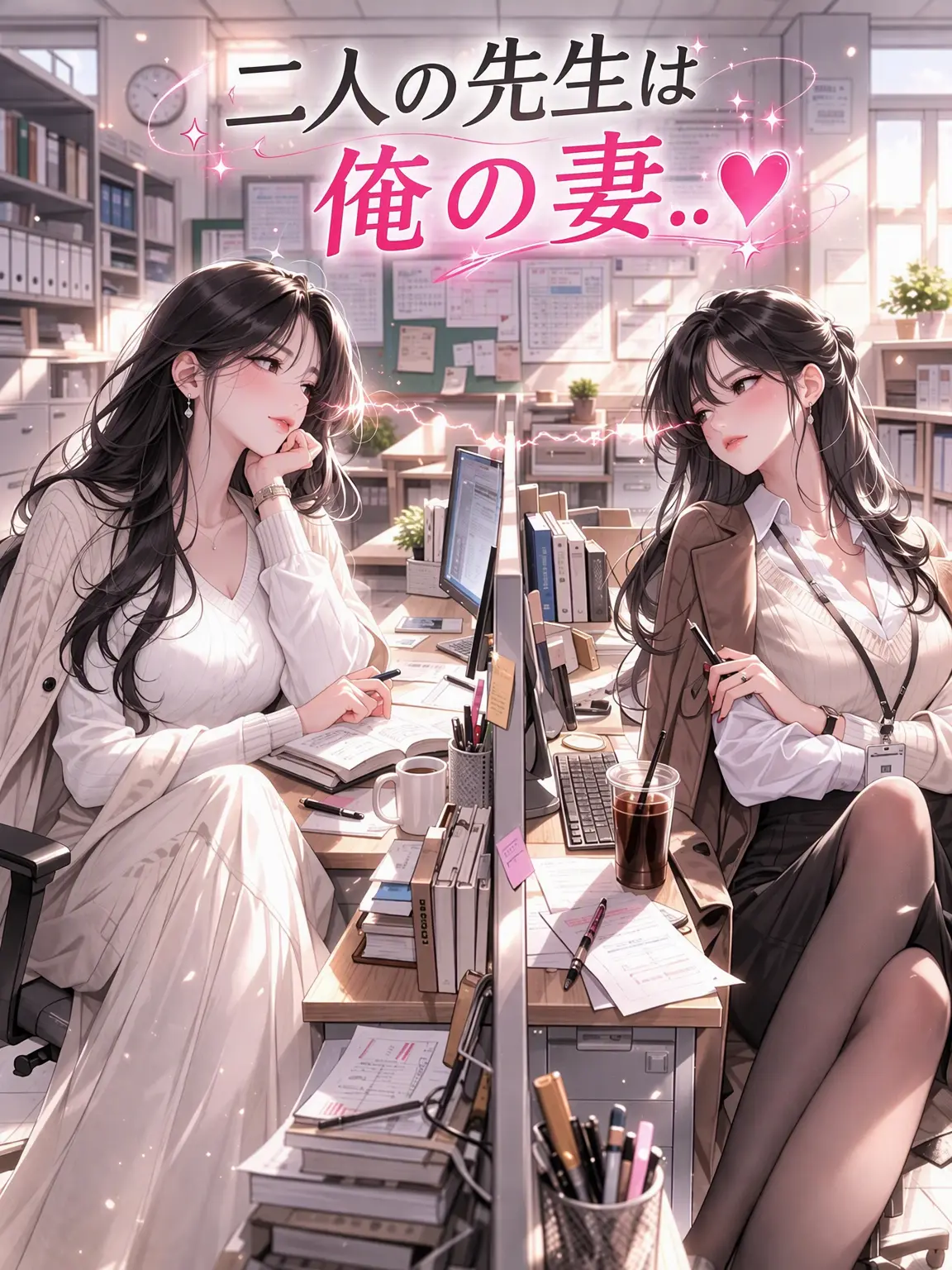 coco0609의 二人の先生は同僚で私の妻