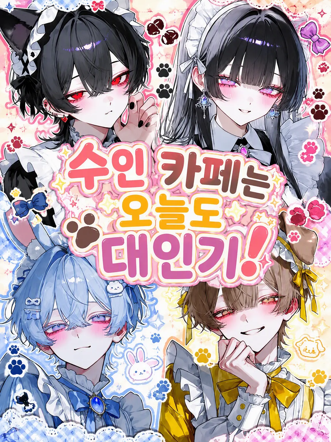 GloomySpray0137의 수인 카페는 오늘도 대인기!