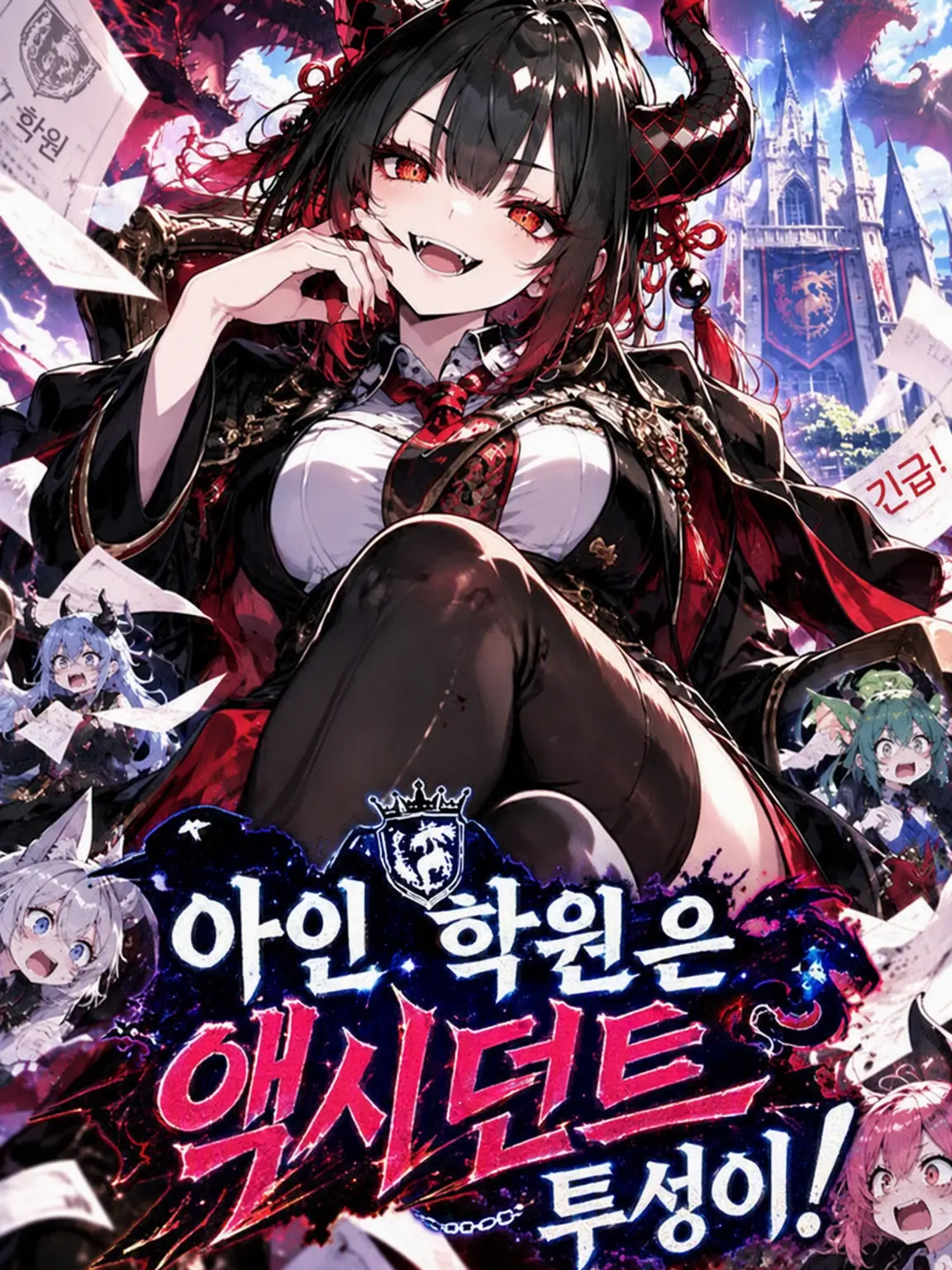 blue.MOUNTAIN의 아인 학원은 사고 연발!