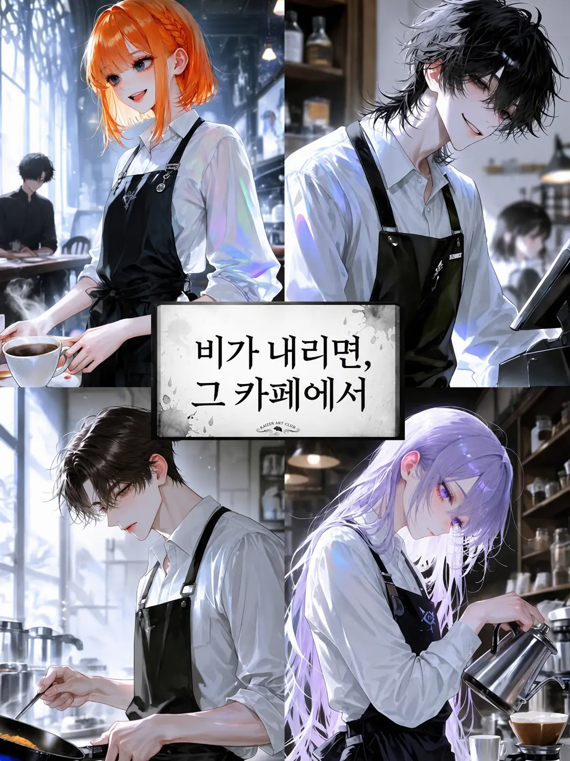 OpenRobot9969의 비가 오면, 그 카페에서