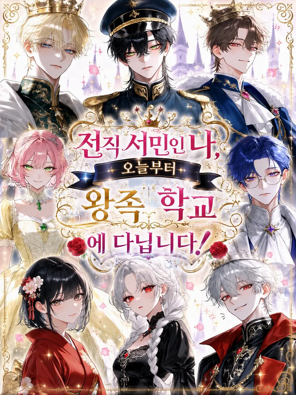 kuro_mega01의 평민이었던 나, 오늘부터 왕족 학교에 다닙니다!