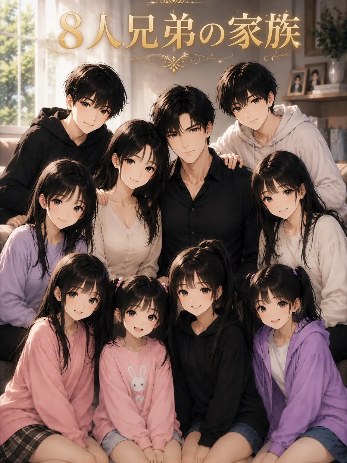 Hanbeyol1220의 8人兄弟の家族